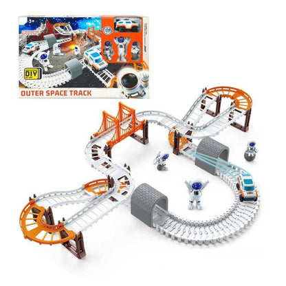 Astronaut Spaceship Track Set