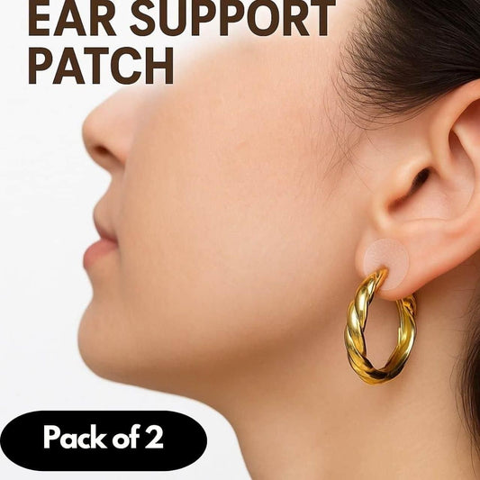 Premium Earlobe Support Patches (200 PCS) – Pack of 2