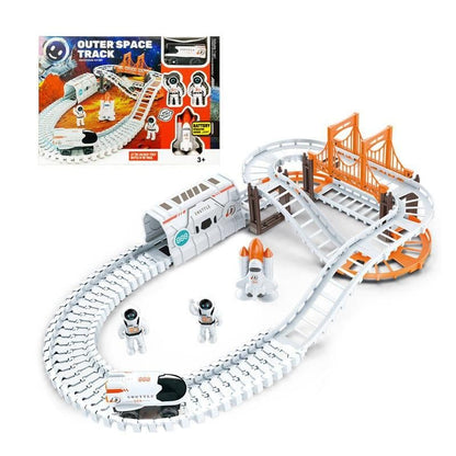 Astronaut Spaceship Track Set